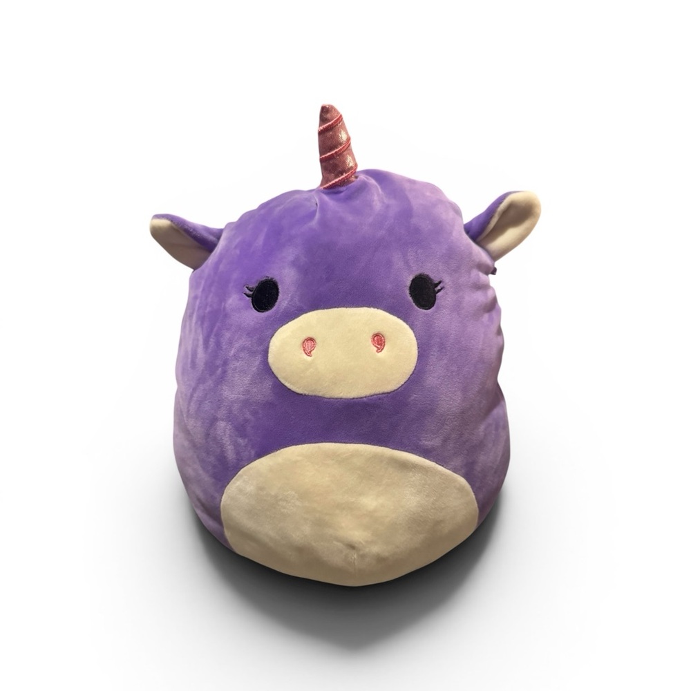Squishmallows Teal Ace And Purple Astrid Unicorn Kellytoy 12” Bundle